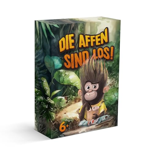 Die Affen sind los! Das lustige Gesellschaftsspiel für die ganze Familie • Reisespiel, Kindergeburtstag, Familienspiel von Die Affen sind los!