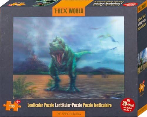 DIE SPIEGELBURG - Lentikular-Puzzle T-Rex - T-Rex World (100 Teile) von Die Spiegelburg