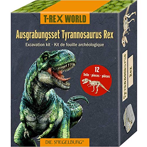 Die Spiegelburg 14500 Ausgrabungsset T-Rex T-Rex World (ca.18x7x4 cm) von Die Spiegelburg