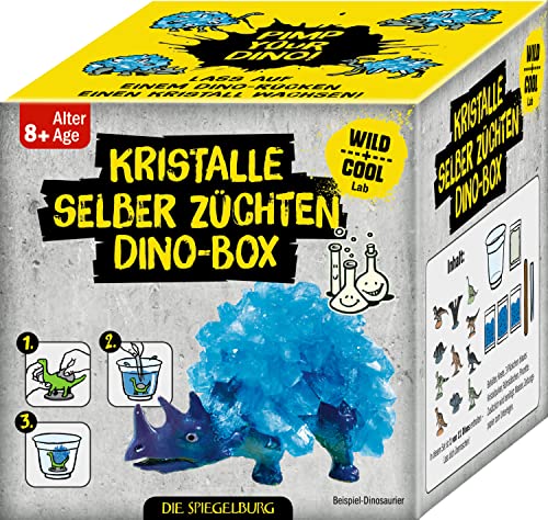 Die Spiegelburg - Kristalle selber züchten Dino-Box, Wild+Cool, 18056 von Die Spiegelburg