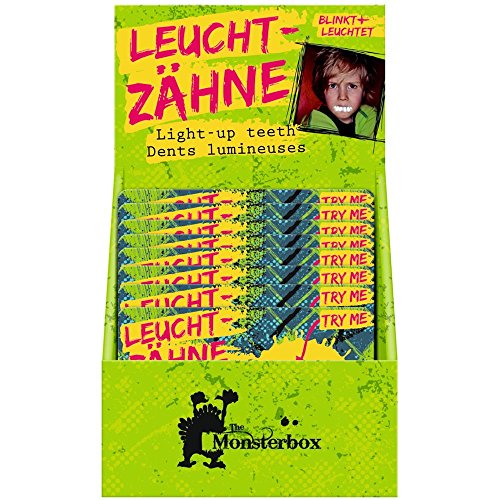 Spiegelburg 13293 Leucht-Zähne The Monsterbox, sort. - 1 Stück von Die Spiegelburg