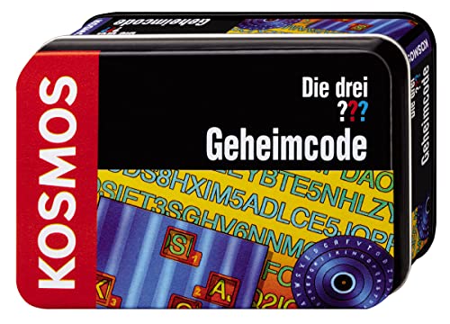 Die drei ??? Geheimcode von KOSMOS, Detektiv-Spielzeug, Agenten-Ausrüstung für Kinder ab 8 Jahre, Die drei Fragezeichen Spielzeug, Detektiv Ausrüstung, Die drei ??? Kids von Die drei