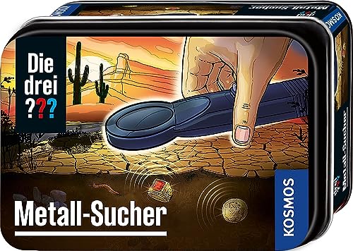 Die drei ??? Metall-Sucher von KOSMOS, Mini-Detektor, Detektiv Set, Agenten Ausrüstung, Spielzeug für Kinder ab 8 Jahre, in praktischer Metalldose, Mitbringsel, kleines Geschenk, Gadget Die drei ??? Metall-Sucher von KOSMOS, Mini-Detektor, Detektiv Set, Agenten Ausrüstung, Spielzeug für Kinder ab 8 Jahre, in praktischer Metalldose, Mitbringsel, kleines Geschenk, Gadget von Die drei