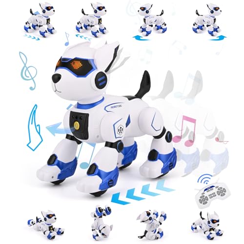 Diealles Shine Roboter Hund Kinder Ferngesteuerter Spielzeug für 3-12 Jahren von Diealles Shine