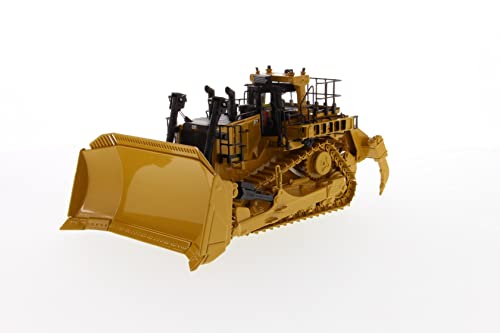 Diecast Masters 1/50 CAT D11 Fusion Track-Typ Bulldozer, Gelb, für Erwachsene und Jugendliche, Unisex, 21 x 12,7 x 8,9 cm von Diecast Masters