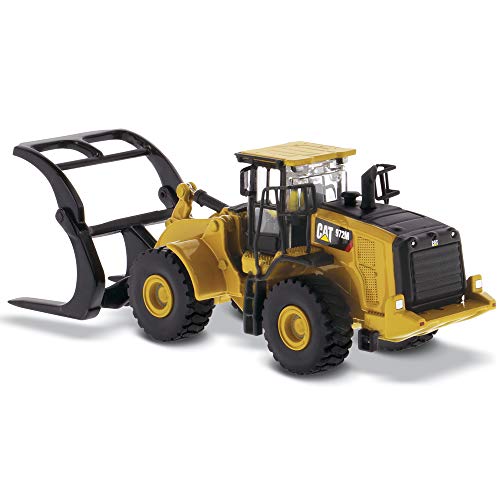 Diecast Masters CAT 972M Wheel Loader with Log Fork von Diecast Masters