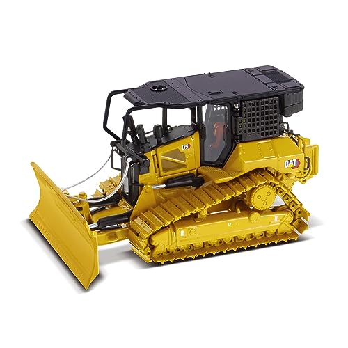 Diecast Masters Caterpillar D5 LGP Brandschutzraupe im Maßstab 1:50 | High Line Series Cat Trucks & Baumaschinen | Maßstab 1:50 Modell Druckguss Sammlerstück Modell 85952 von Diecast Masters