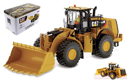 Scale Modell KOMPATIBEL MIT CAT 980K Wheel Loader W/ROCKCON 1:50 DIECAST Master DM85296 von Diecast Masters