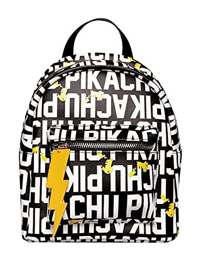 Difuzed MP276632POK Pokemon – Pikachu Lettering Mini Rucksack Zubehör, Buchstabendruck, Mehrfarbig, One Size von Difuzed