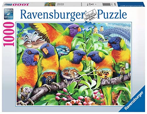 Ravensburger RB16815-6 Land Van de lorikeets Birds Legepuzzle, Multicolor Ravensburger RB16815-6 Land Van de lorikeets Birds Legepuzzle, Multicolor von Ravensburger