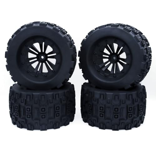 Diggtor 4 STK 125 mm 1,9 Beadlock-Felgenreifensatz für 1/10 RC Crawler Car TRX4 RC-4WD D90 Axial SCX10 II III, F von Diggtor