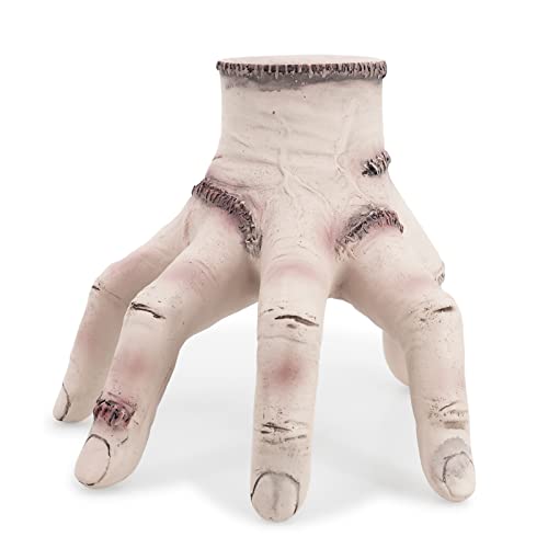 DigiTizerArt Addams Thing Hand With Old Scar - Funny Halloween Resin Prop For Decor - Perfect Party Costume Accessory - Great Gift And Toy Idea (Resin) von DigiTizerArt