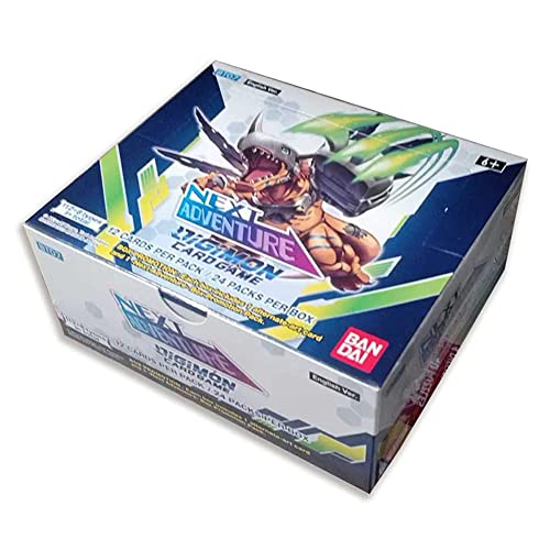 Bandai TCG Digimon Card Game - Next Adventure Booster Display BT07 (24 Packs) - EN von BANDAI