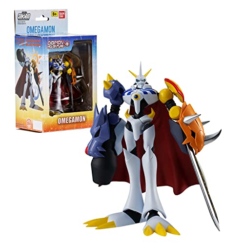 DIGIMON Shodo 86974 Figur Omegamon, 8,9 cm von BANDAI NAMCO Entertainment Germany