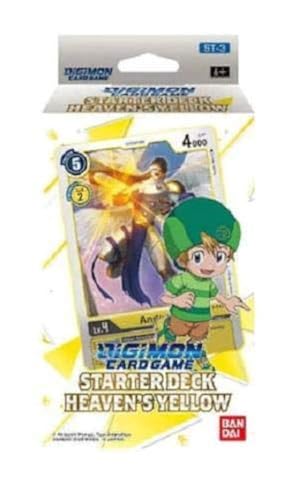 Digimon English TCG ST-3 Starter Deck Heaven's Yellow - 54 Karten von Digimon