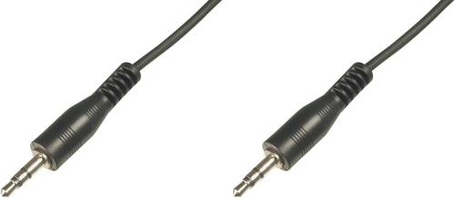 Digitus AK-510100-025-S Klinke Audio Anschlusskabel [1x Klinkenstecker 3.5mm - 1x Klinkenstecker 3.5 von Digitus