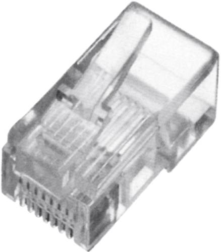 Digitus A-MO 8/8 SR CAT 5e RJ45 Modular-Stecker, ungeschirmt A-MO 8/8 SR Stecker, gerade Polzahl 8P8 von Digitus