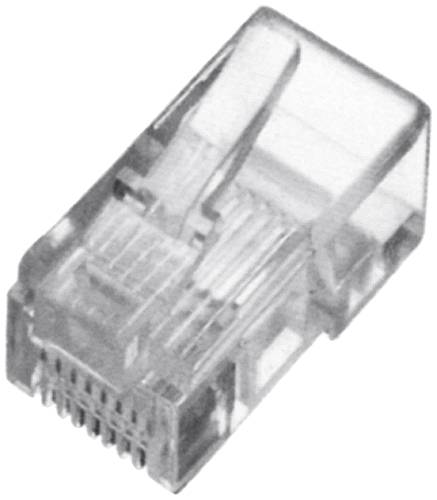 Digitus A-MO 8/8 SF RJ45 Modular-Stecker A-MO 8/8 SF Stecker, gerade Polzahl 8P8C von Digitus