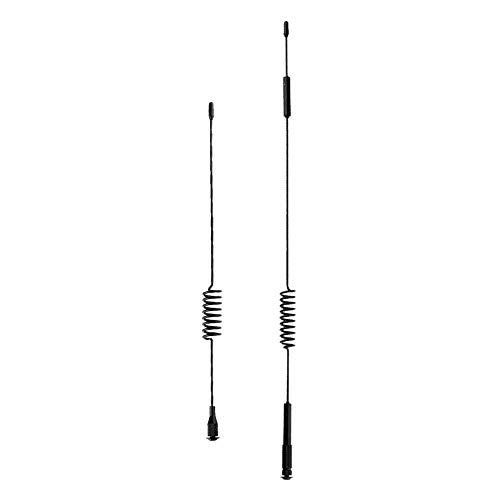 Diheohg 1 10 RC Crawler 11,4 und 6,3 Metall Antenne, ZubehöR Dekoration für -4 D90 Axial SCX10 90046 von Diheohg