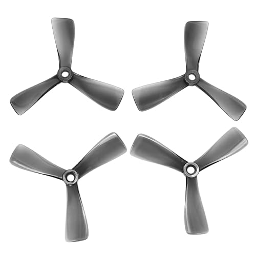 Diheohg 4 StüCk für Nazgul 3535 3,5 Cine Tri- Blatt / 3 Blatt Propeller Prop mit 5 Mm Loch für FPV Protek35 Teil von Diheohg