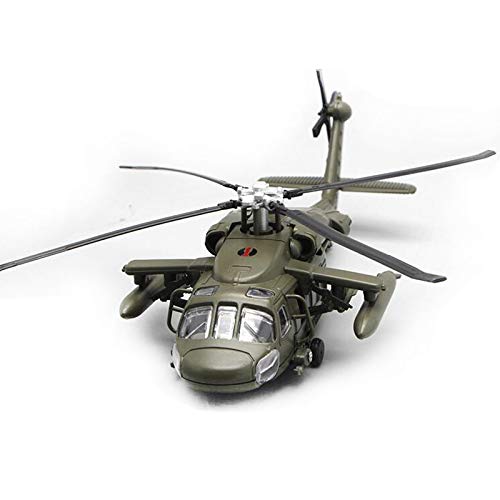 Diheohg Alloy Diecast Bewaffneten Hubschrauber KäMpfer Modell mit Sound & Licht Kinder Sammlung Benotete Kinder Spielzeug von Diheohg