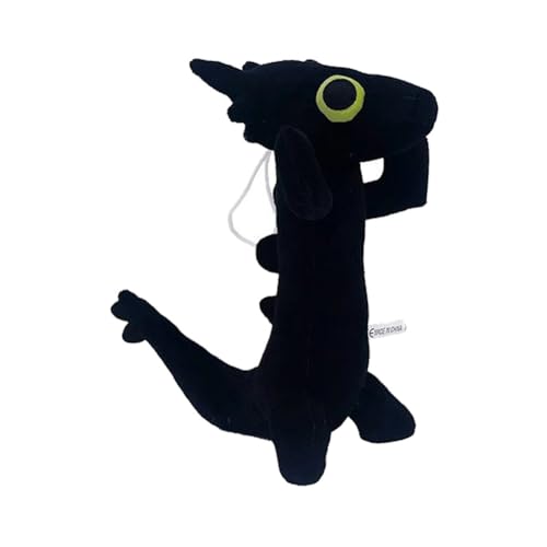 Diheohg Tanzender Drache Plüsch 10 Geschenke für Halloween, Familie 1 Stück Schwarz von Diheohg