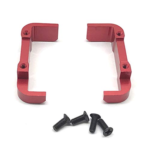 Diheohg ZubehöR für RC Auto Batterie Schall Wand Halterung Passend für 144001 1/14 4WD RC Auto Teile, Rot von Diheohg