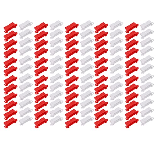 120PCS RC Drift Race Road Barrier, Tragbares Ferngesteuertes Kunststoffauto DIY Rennstrecke Road Barrier Drifting Race Road Barrier für Mini RC Car von Dilwe