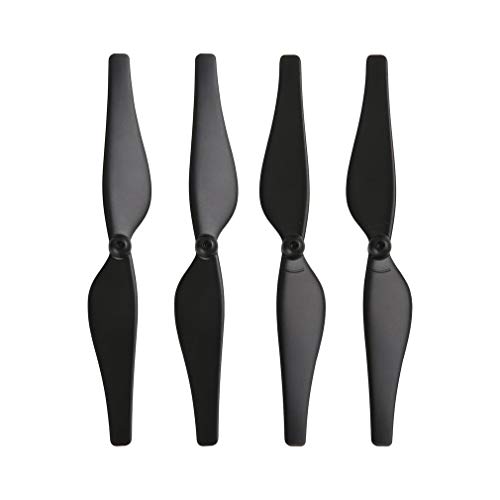 Dilwe Tello Propeller, Schnellspanner - Premium Kohlefaser - Drone Propeller Set für Tello Drone Quadcopter, 2 Paar/Set (schwarz) von Dilwe