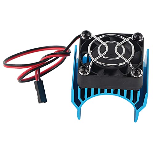 36MM Motor Kühlkörper Kühler Fin Fahrzeuge Kraftteile Passend für RC Car 540/3650/3660/3670 Motor Kits im Maßstab 1:10(Blau) von Dilwe