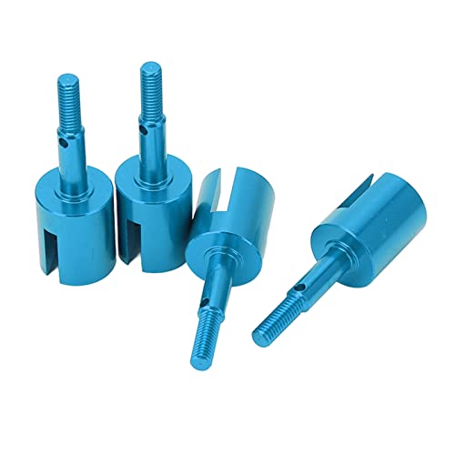 4Pcs RC Diff Cup Differential Joint Cup Alu Upgrade Teil für TT02 1/10 RC Fahrzeug, 2 Farben(Blau) von Dilwe