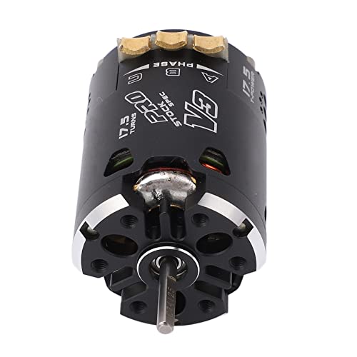 540 V3 Sensored Brushless Motor, 2300 KV 17,5 T RC Brushless Motor RC Crawler Fittings für 1/10 1/12 RC Offroad Drift Car von Dilwe