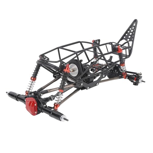 Dilwe 313 Mm RC-Car-Überrollkäfig, Metall-RC-Car-Chassis-Rahmen, Überrollkäfig, Vollrohr-Rahmen, Karosserie-Chassis für AXIAL SCX10 90022 90027 1/10 von Dilwe