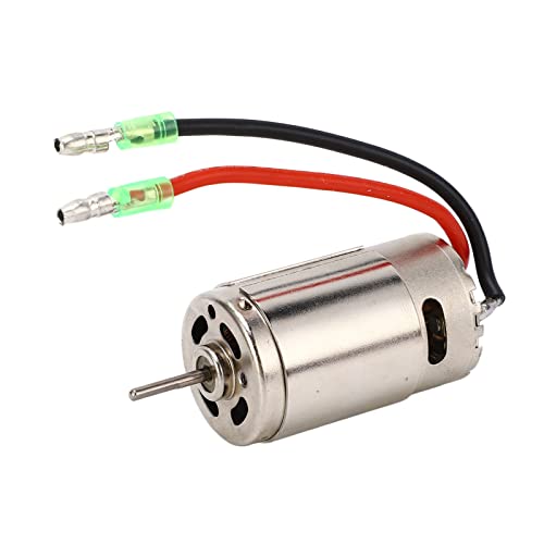 Dilwe 390 Bürstenmotor, Ferngesteuerter RC-Automotor, Universeller Elektrischer Bürstenmotor mit Hohem Drehmoment für 1/16 1/18 RC-Autos von Dilwe