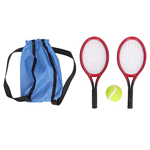 Dilwe Puppenhaus-Tennisschläger, Miniatur-Tennisschläger-Ball-Set mit Tasche, dekorativer Ziergegenstand für Puppenhaus, Geschenk für Sammler und Kreativleute im Maßstab 1:12 Dilwe Puppenhaus-Tennisschläger, Miniatur-Tennisschläger-Ball-Set mit Tasche, dekorativer Ziergegenstand für Puppenhaus, Geschenk für Sammler und Kreativleute im Maßstab 1:12 von Dilwe