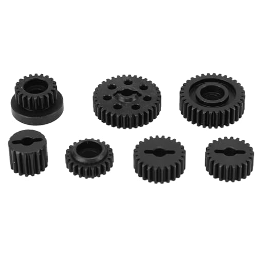 Dilwe 7PCS RC Getriebe, Metall Fernbedienung Auto Getriebe Set Getriebe Getriebe Ersatz für Absima Sherpa 1/10 Modell von Dilwe