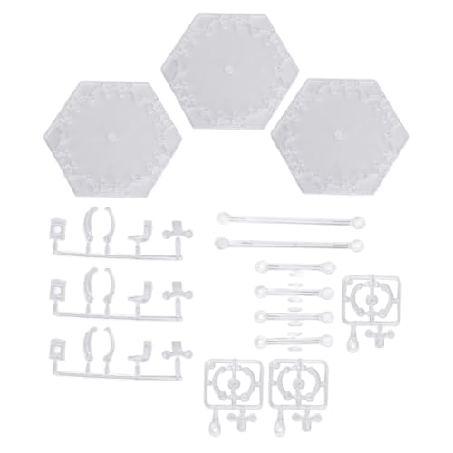 Dilwe Actionfigurenständer, Verstellbarer Transparenter Actionfigurenständer für 6-Zoll-Modelle mit Perfekter Stabilität, Vielseitig Einsetzbar für die Inneneinrichtung von Dilwe