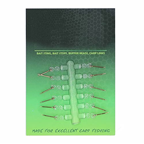 Dilwe Bait Spike, Karpfenangeln Bait Spike Lure Hook Sting Pin mit Silikonring Angelzubeh?r(10mm) Other Fishing Tools and Accessories von Dilwe