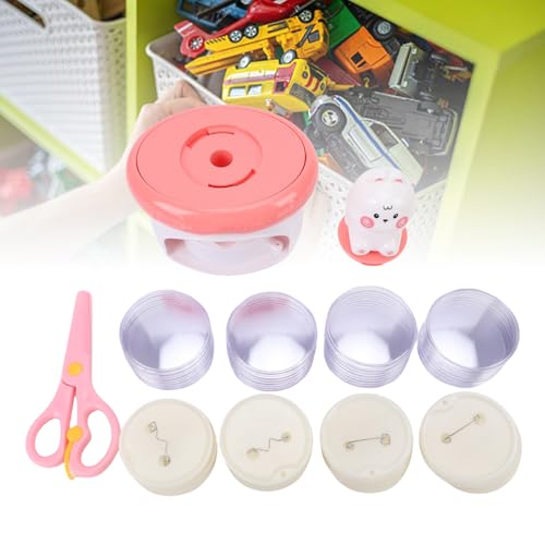 Dilwe DIY Badge Maker Kit, Kreative Kunsthandwerk für Kinder Machen Ihre Eigenen Knöpfe für Partys, Geschenke und Bildungsspaß Dilwe DIY Badge Maker Kit, Kreative Kunsthandwerk für Kinder Machen Ihre Eigenen Knöpfe für Partys, Geschenke und Bildungsspaß von Dilwe