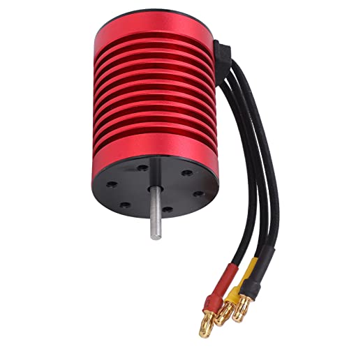 Dilwe F540 3300KV Bürstenloser Motor, wasserdichte Ersatzteile für Ausgewuchtete Rotorwellenmotoren für 1/10 RC-Autos von Dilwe