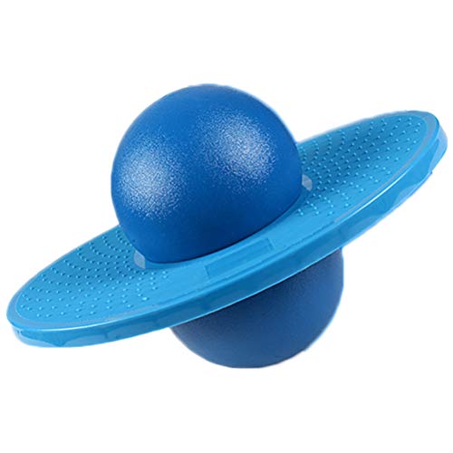 Dilwe Kinderübung Bounce Space Ball Toy, Lustiges Rocksprung und Balance Board Game für (Blue) von Dilwe