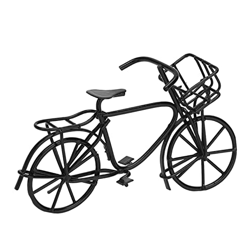 Puppenhaus Fahrrad, 1:12 Puppenhaus Miniatur Metall Fahrrad, Kleines Fahrrad Puppenhaus Zubeh?rBaby parts von Dilwe