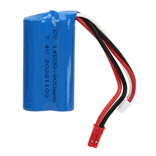 Dilwe RC-Akku, 7,4 V 800 MAh Li-Ionen-RC-LiPo-Akku, RC-Akku-Ersatz für WL917 RC-Spielzeug von Dilwe