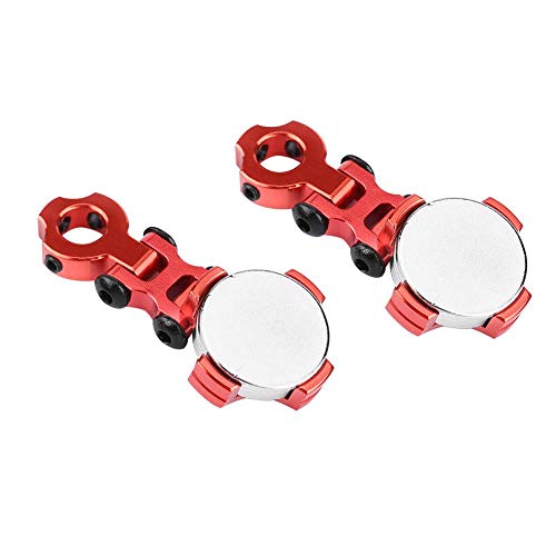 Dilwe RC Car Magnetic Body Post Mount, 2-teiliges Zubeh?r Metall Magnetic Body Post Mount f¨¹r RC Car Model(rot) Car Model PartsModellauto-Zubehör von Dilwe