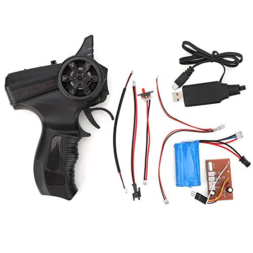 Dilwe RC Car Remote Controller, 2.4G Fernbedienung Transmitter Parts Kit Kompatibel mit WPL RC Fahrzeugen(Mit Batterie) Car Model PartsModellauto-Zubehör von Dilwe