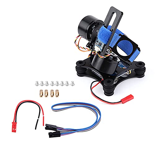 Dilwe RC Drohnenkamera Gimbal, Brushless Gimbal Board BGC 2.2 für 3/3+ / 4 Kamera RC Drohne Quadcopter Zubehörteil(Schwarz) von Dilwe