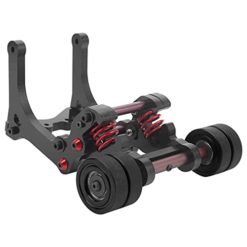 Dilwe RC-HeadUp-, Einfach zu Installierende, Stabile Radstand-Upgrade-Teile, Passend für 6S/8S 1/5 RC Trucks (Black) von Dilwe