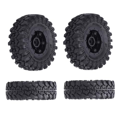 Dilwe RC -LKW -Reifen Autoräder Modellreifen 1/24 Ersatzteile mit Detailliertem Profil für Axiale SCX24 und Andere 1/24 RC Autos Dilwe RC -LKW -Reifen Autoräder Modellreifen 1/24 Ersatzteile mit Detailliertem Profil für Axiale SCX24 und Andere 1/24 RC Autos von Dilwe