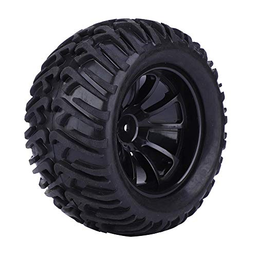 RC Offroad Reifen, Y Typ, 125 mm, Super Grip, RC Autoreifen Ersatz Zubehör für 1/10 ferngesteuertes Automodell, Schwarz von Dilwe