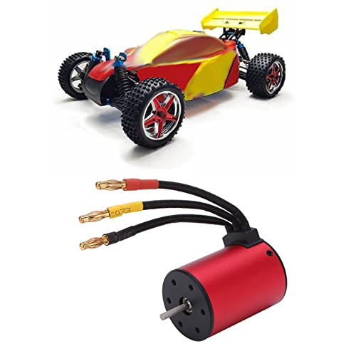Dilwe RC Truck Brushless Motor, Wasserdicht 5200KV 12 Slot Brushless Motor Ersatzteil Modellauto Zubehör für 1/10 RC Car Truck Spielzeug und Spiele Dilwe RC Truck Brushless Motor, Wasserdicht 5200KV 12 Slot Brushless Motor Ersatzteil Modellauto Zubehör für 1/10 RC Car Truck Spielzeug und Spiele von Dilwe